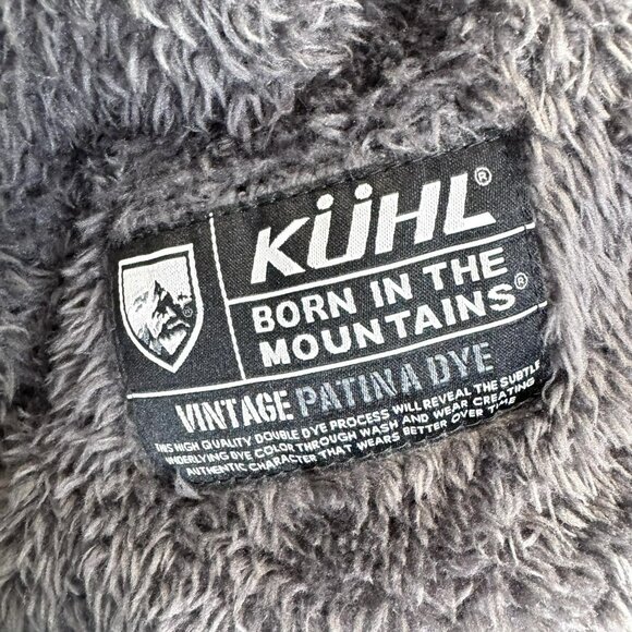 KUHL The Law Fleece Lined Hoody Jacket Mens Small Dark Brown Espresso Outdoor - Picture 6 of 9